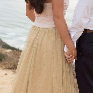 Jenny Yoo Anthropologie Skirt